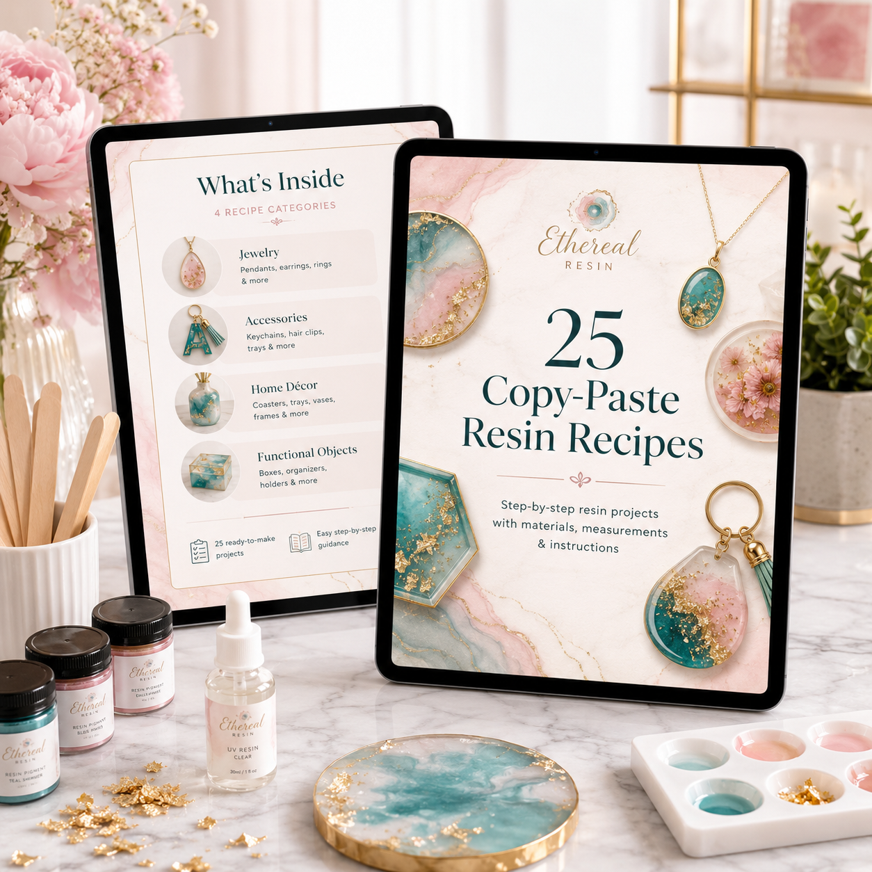 The Resin Recipe Vault